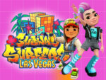 Surfistas de metrô em Las Vegas