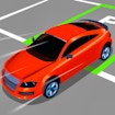 Vaga de estacionamento para automóveis de carros 3-D qualificado